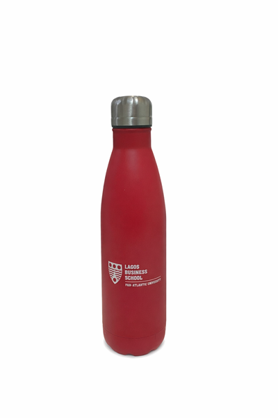 .Red Stainless Steel Water Bottle.